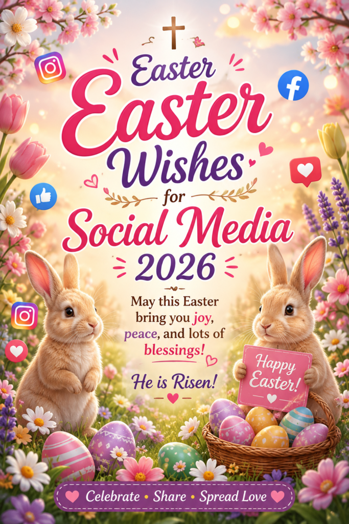 Easter Wishes for Social Media 2026
