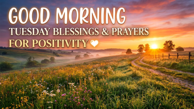 Good Morning Tuesday Blessings Prayers for Positivity