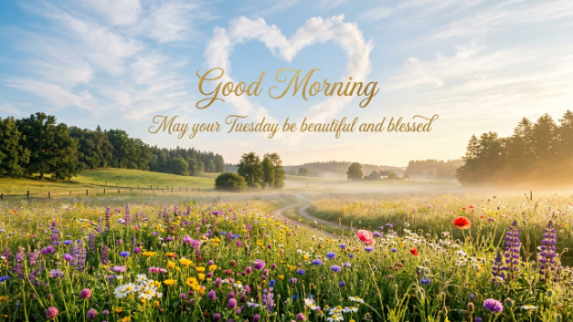 Beautiful Good Morning Tuesday Blessings