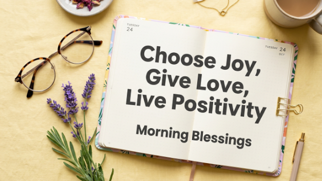 Morning Blessings, Prayers for Joy, Love & Positivity