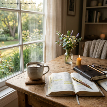 How to Build a Blessed Tuesday Morning Routine (That Actually Sticks)