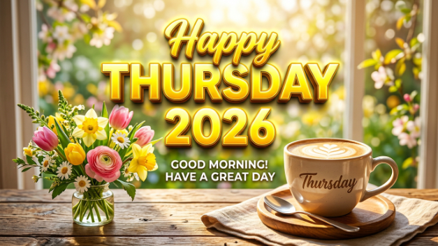 Good Morning Thursday Wishes & Quotes (2026)