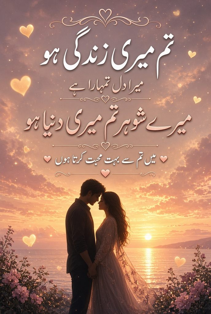 Love Quotes for Husband in Urdu