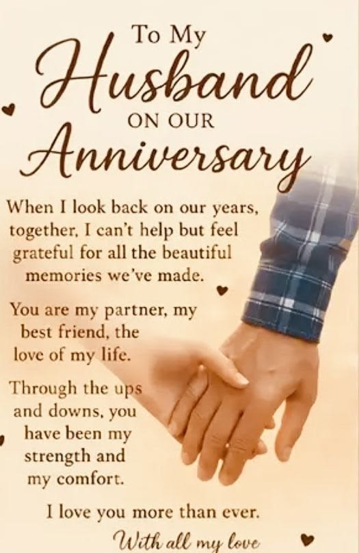 Anniversary Love Quotes for Husband