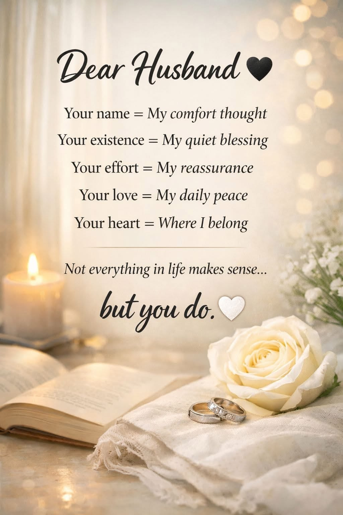  Love Quotes for Husband Work