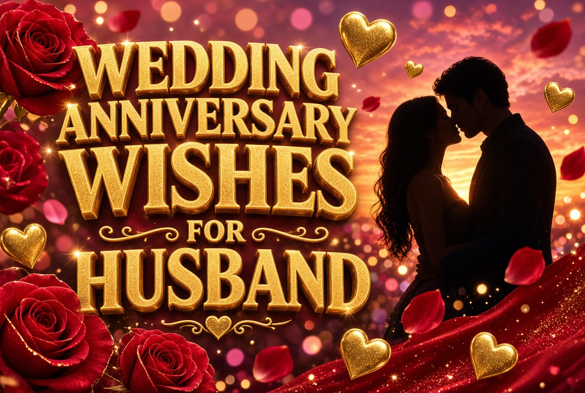 Wedding Anniversary Wishes for Husband