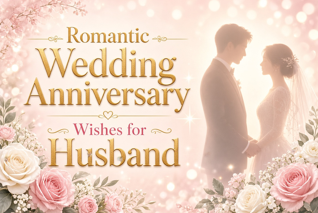Romantic Wedding Anniversary Wishes for Husband