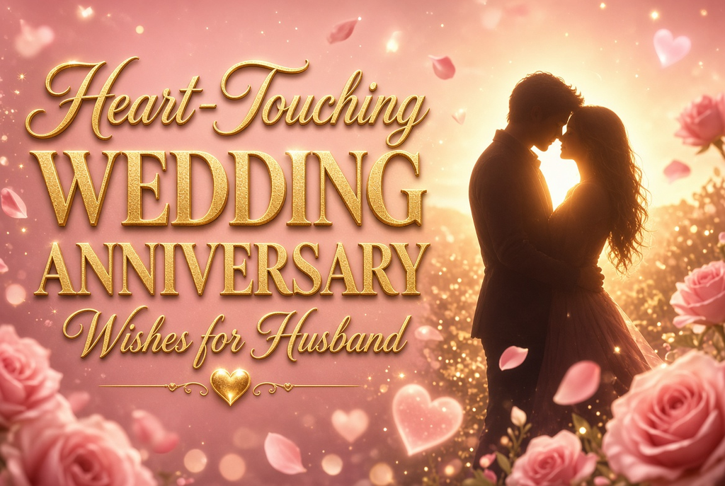 Heart-Touching Wedding Anniversary Wishes for Husband