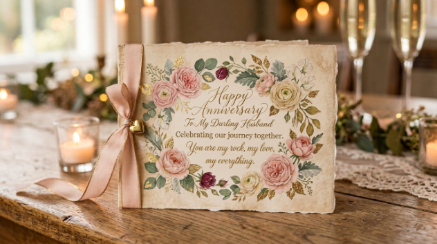 Anniversary Card Messages for Husband