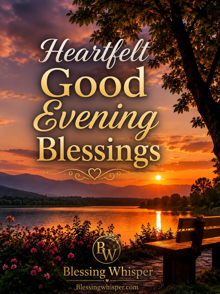 Heartfelt Good Evening Blessings
