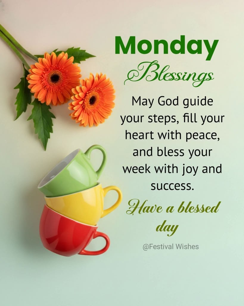 Monday Good Evening Blessings