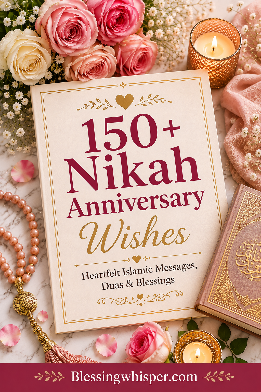 150+ Nikah Anniversary Wishes: Heartfelt Islamic Messages, Duas & Blessings