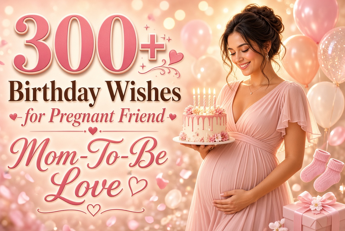 300+ Birthday Wishes for Pregnant Friend: Mom-To-Be Love
