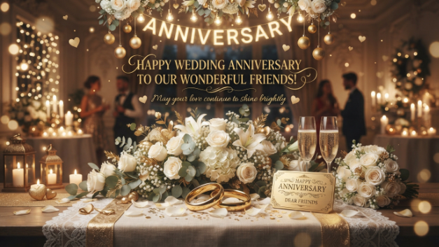 Nikah Anniversary Wishes for Friends
