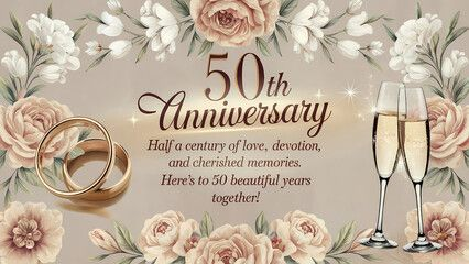 50th Anniversary Wishes For Parents