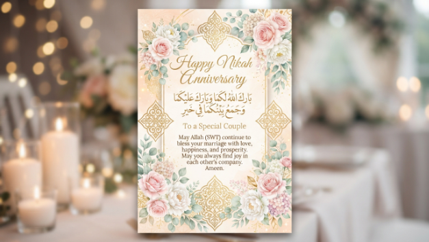 Sweet Nikah Anniversary Messages for WhatsApp