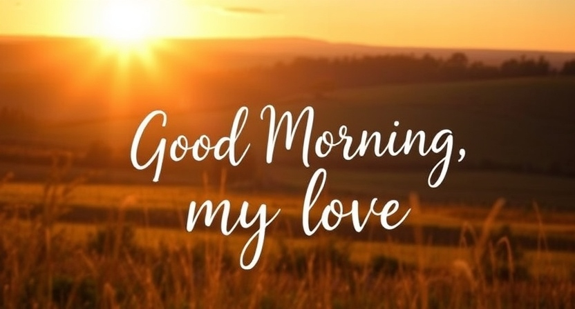 Romantic Good Morning Messages for Him (For Established Relationships)