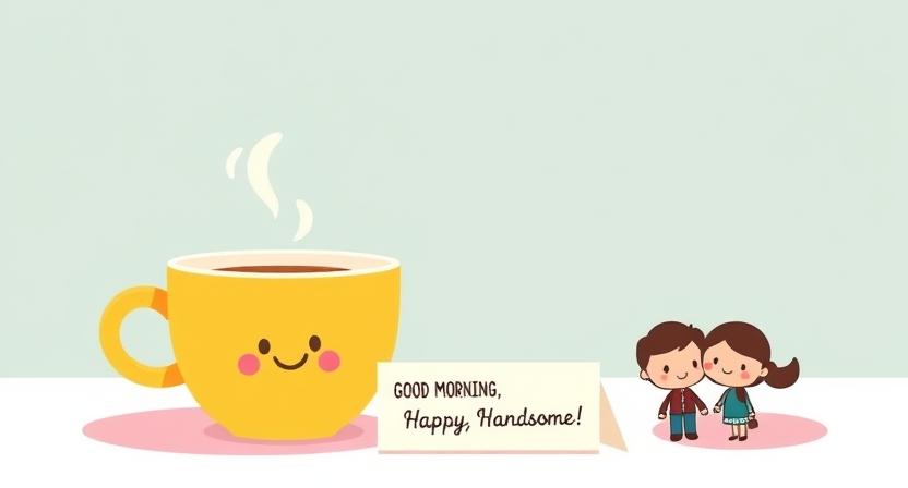 Cute & Playful Good Morning Messages for Him (Flirty, Fun, Charming)