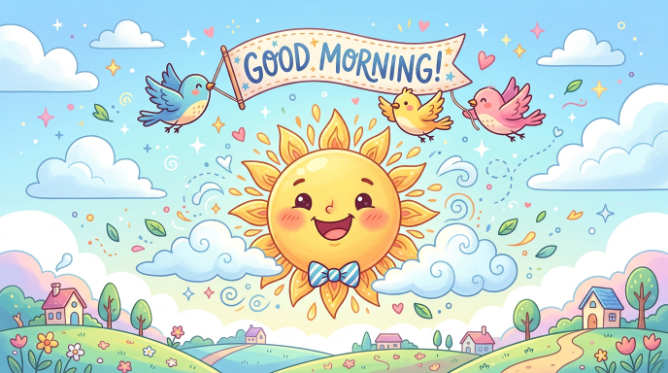 Cute & Playful Good Morning Lines