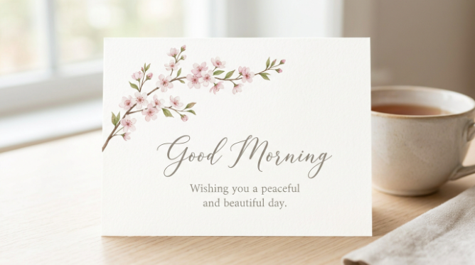 Polite Morning Greetings