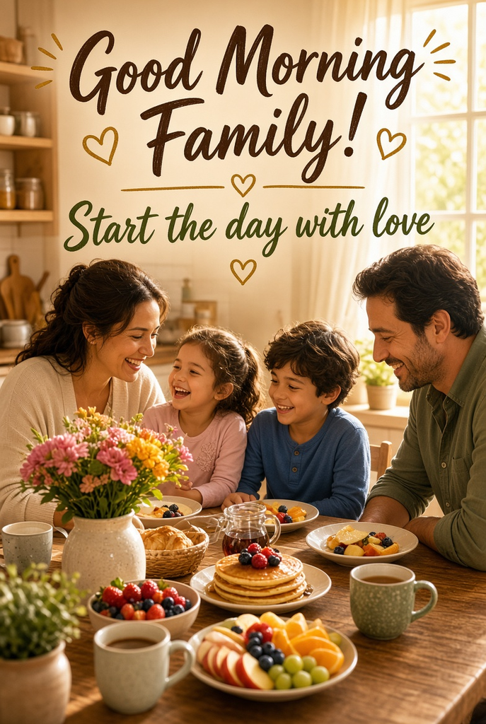 Good Morning Greetings for Family