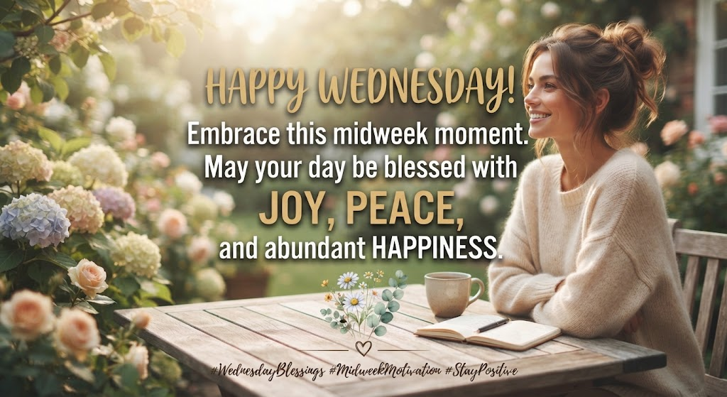 Short Wednesday Blessings Quotes