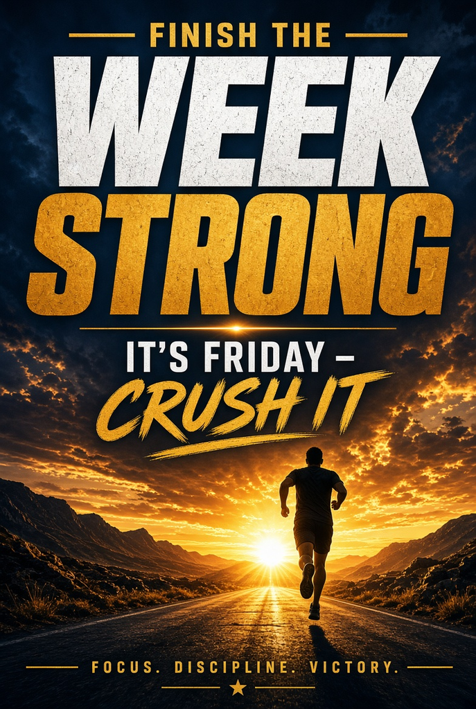 Motivational Friday Quotes to Finish the Week Strong