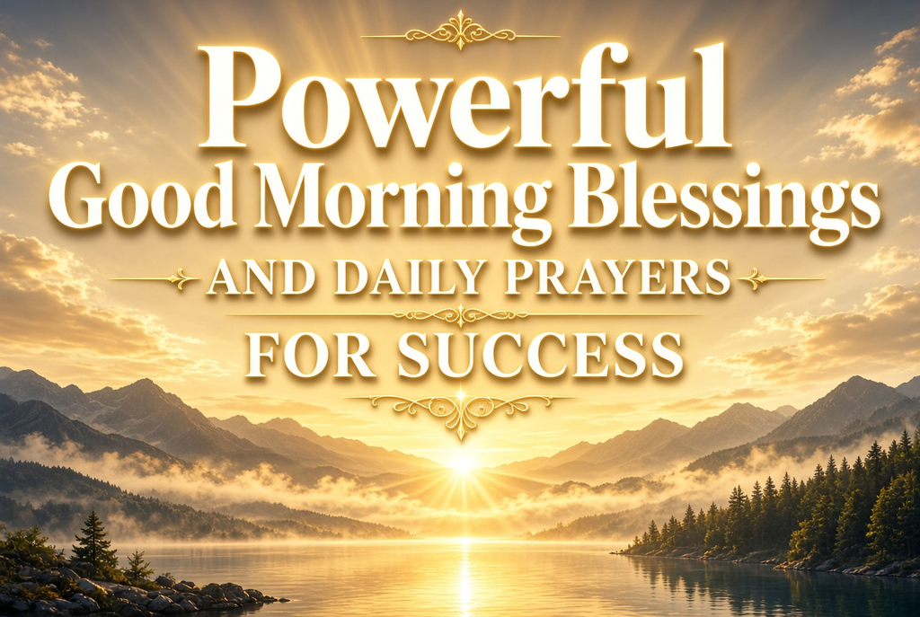 Powerful Good Morning Blessings and Daily Prayers for Success