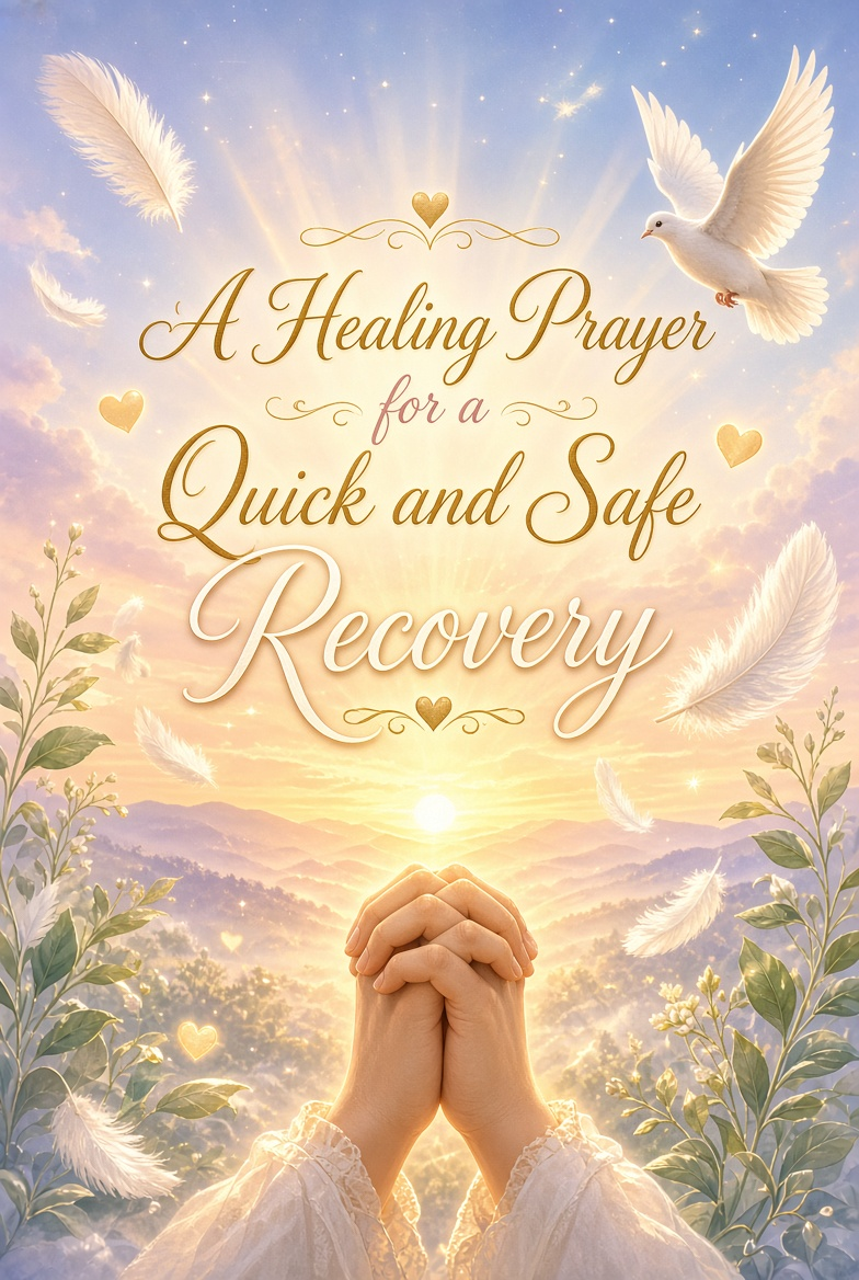 A Healing Prayer for a Quick and Safe Recovery
