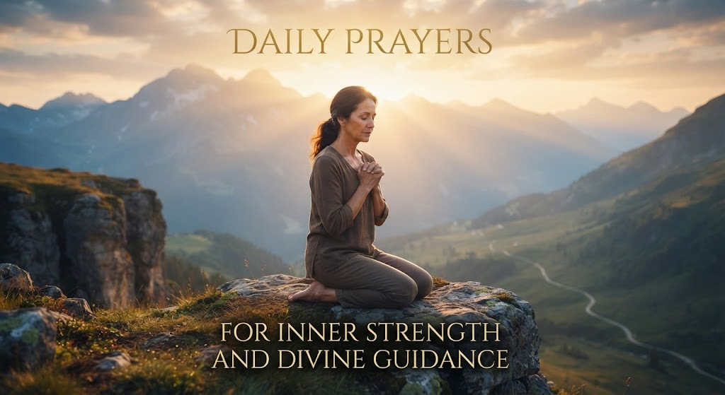 Daily Prayers for Inner Strength and Divine Guidance