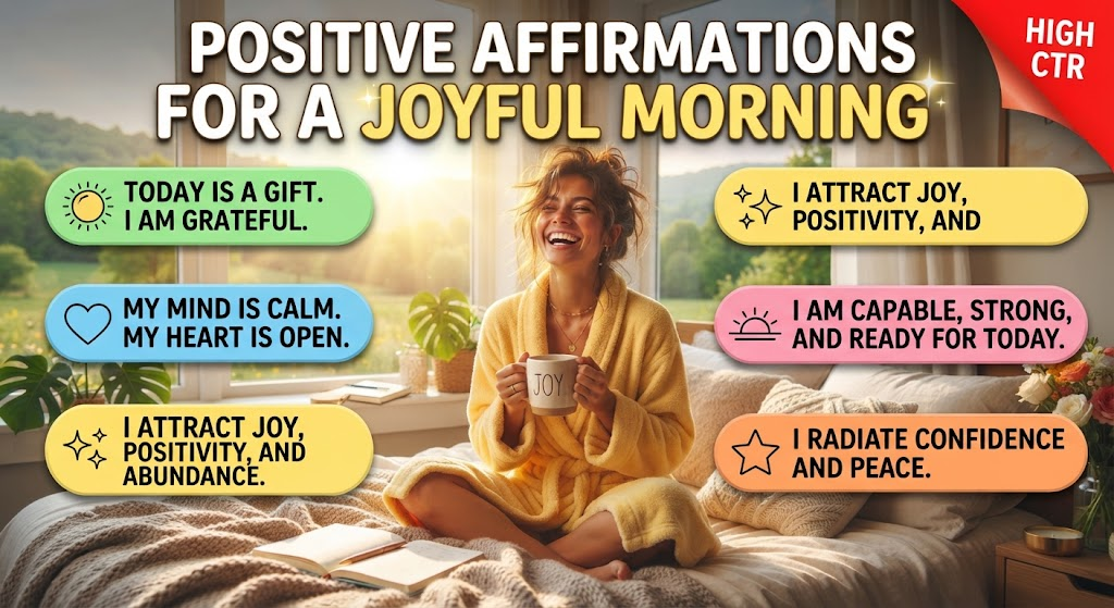 Positive Affirmations for a Joyful Morning