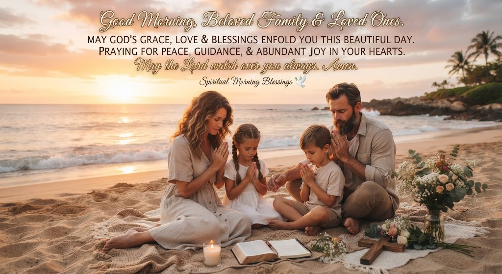 Spiritual Good Morning Prayers for Loved Ones & Family
