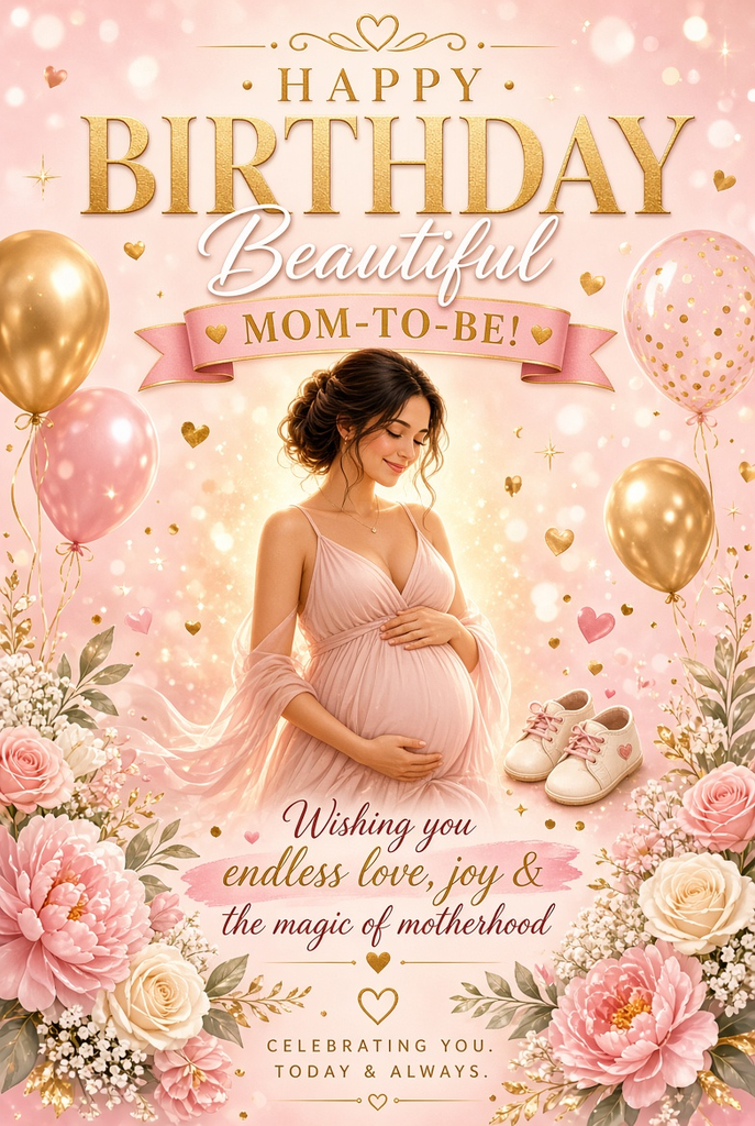 Birthday Wishes for a Mom-to-Be Friend