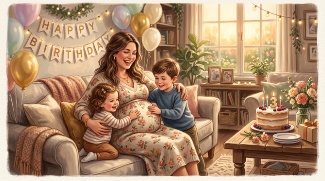 Birthday Wishes for Pregnant Friend for Second or Third Pregnancy