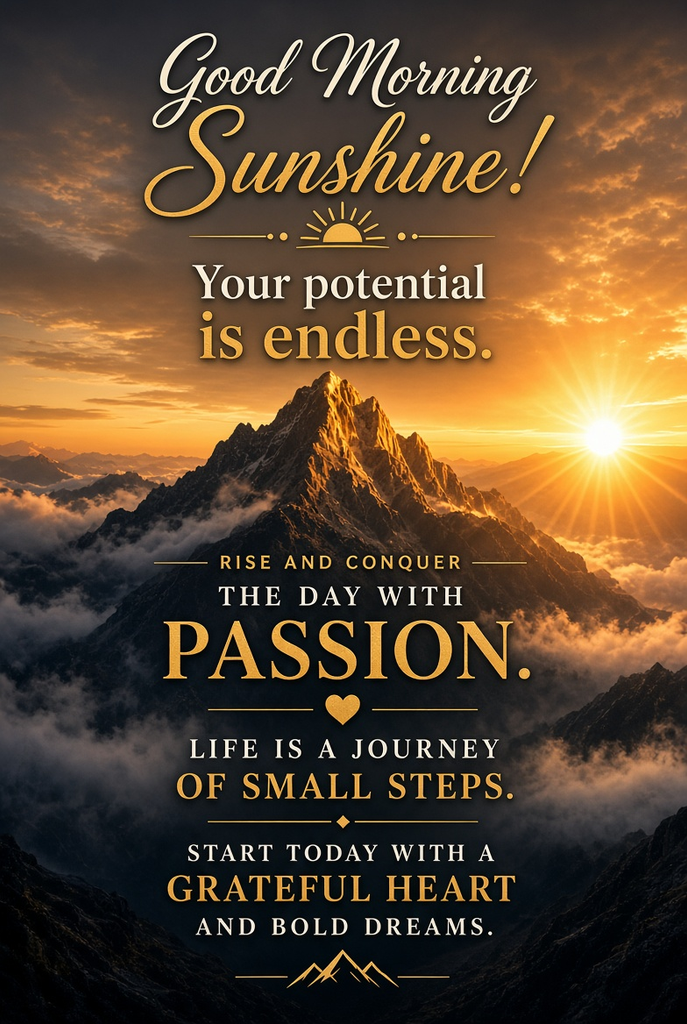 Inspirational Good Morning Life Quotes
