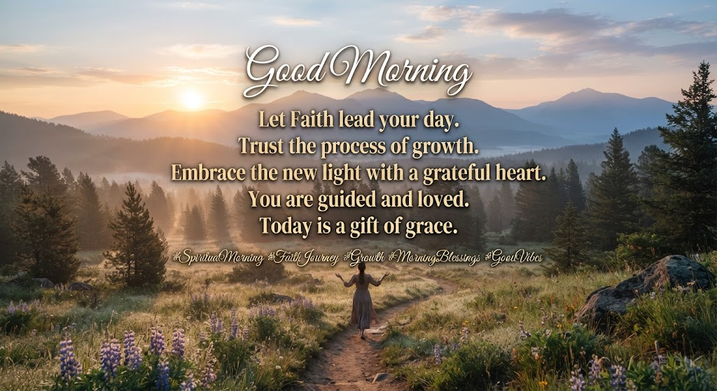 Spiritual Good Morning Life Quotes for Faith and Growth