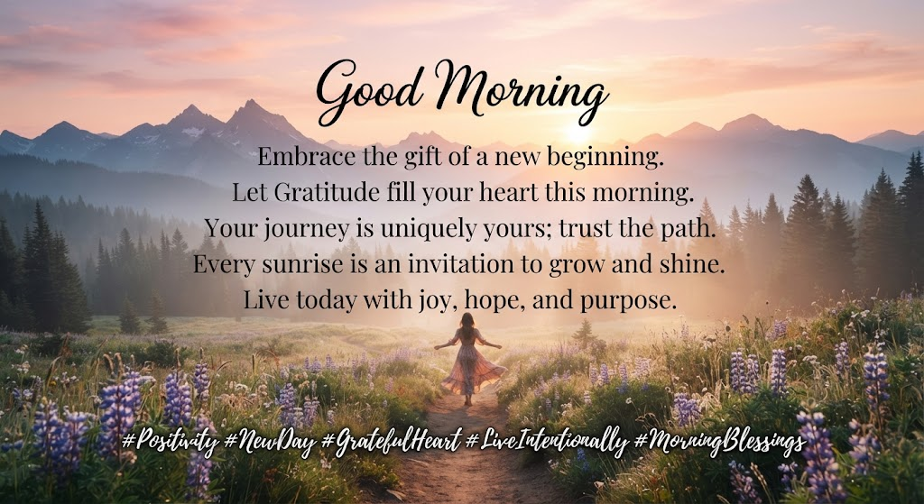 Positive Good Morning Life Quotes