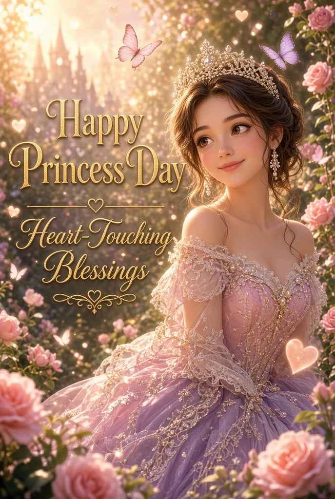 Heart-Touching Happy Princess Day Blessings