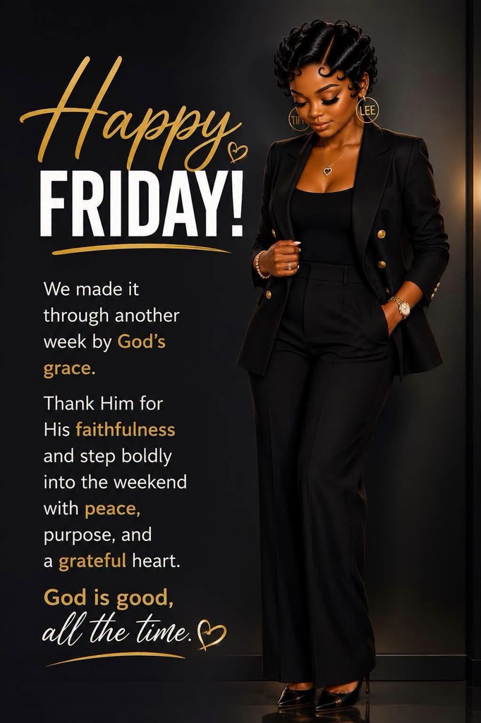 Happy Friday Black Women Image and Quotes