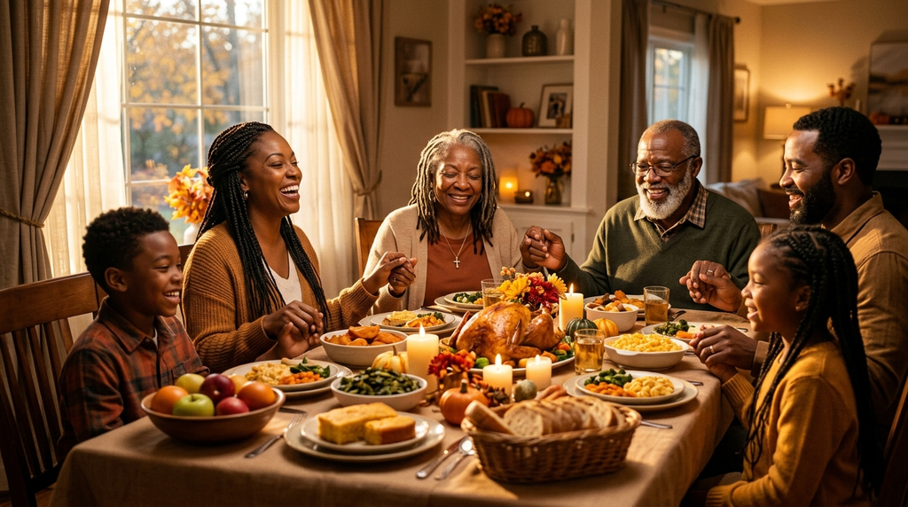 Gratitude & Thanksgiving African American Friday Blessings