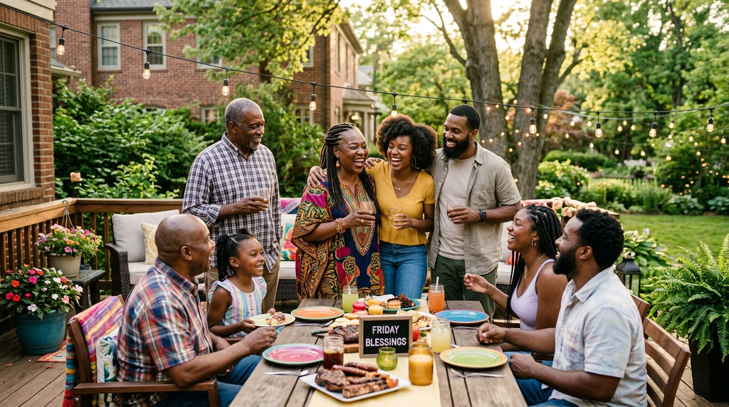 African American Friday Blessings for Friends and Family