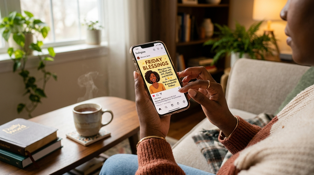 How to Share African American Friday Blessings