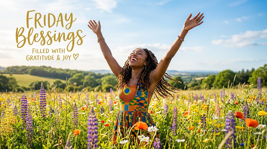 African American Friday Blessings for Gratitude & Joy