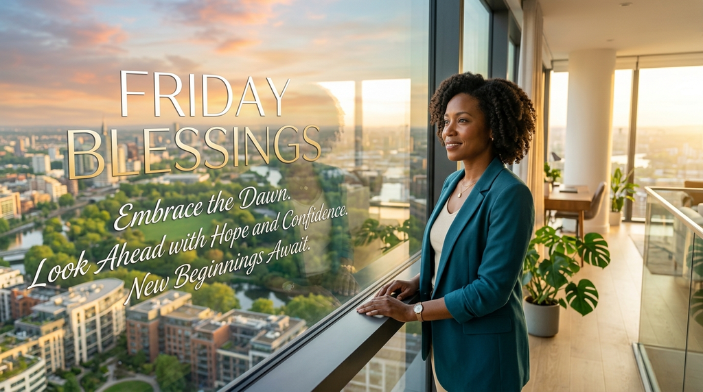 African American Friday Blessings for Hope & Future