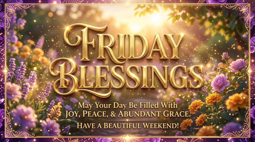 African American Friday Blessings GIF