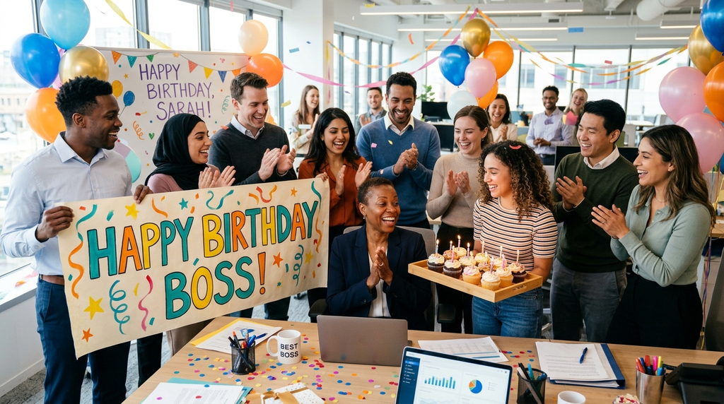 Birthday Wishes for Boss from Employees
